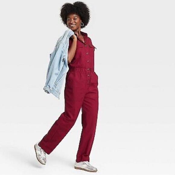 Newlook Short Sleeve Jumpsuit - Picture 10 of 11